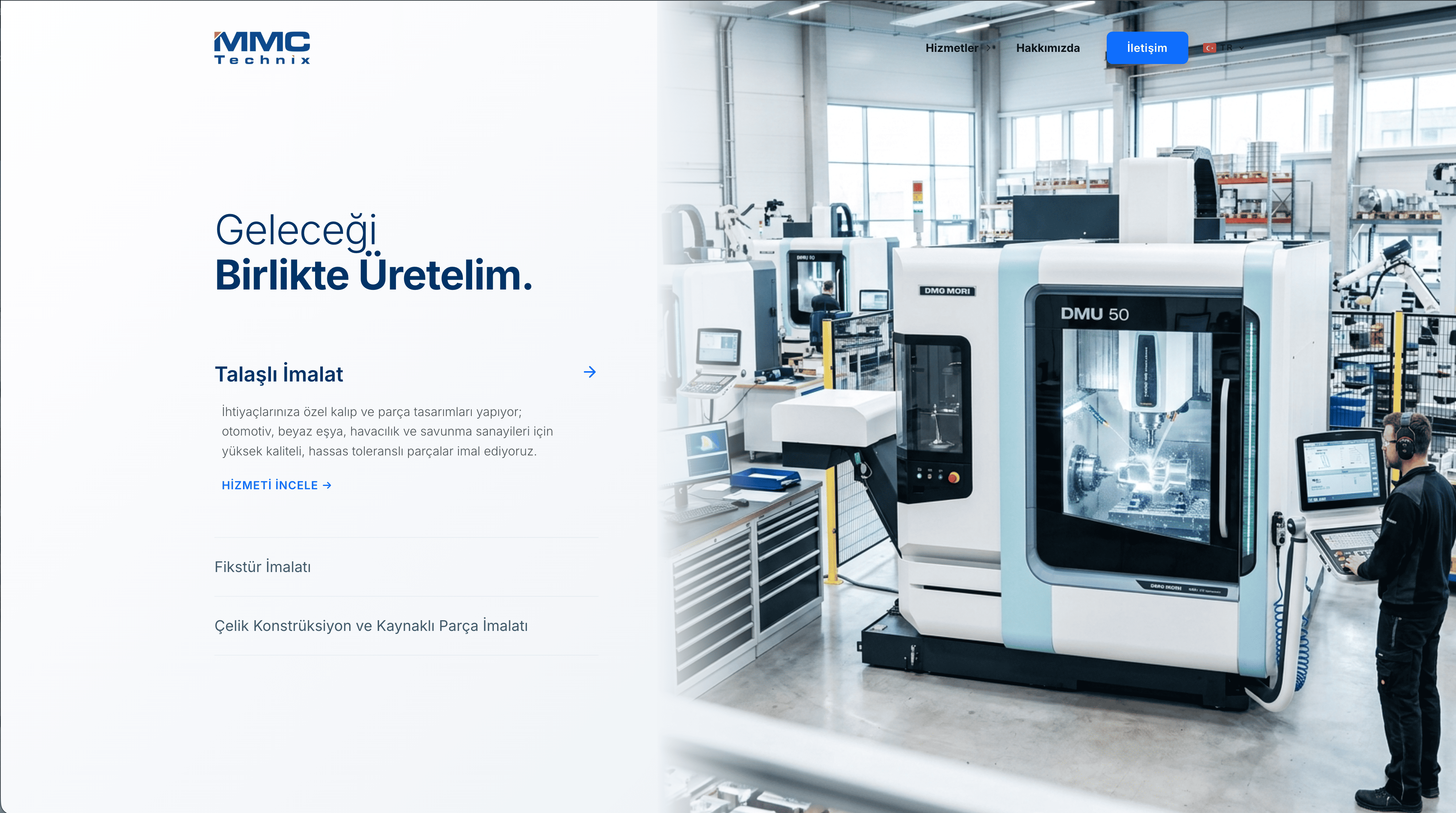 MMC Technix - Hassas Talaşlı İmalat & Fikstür Çözümleri