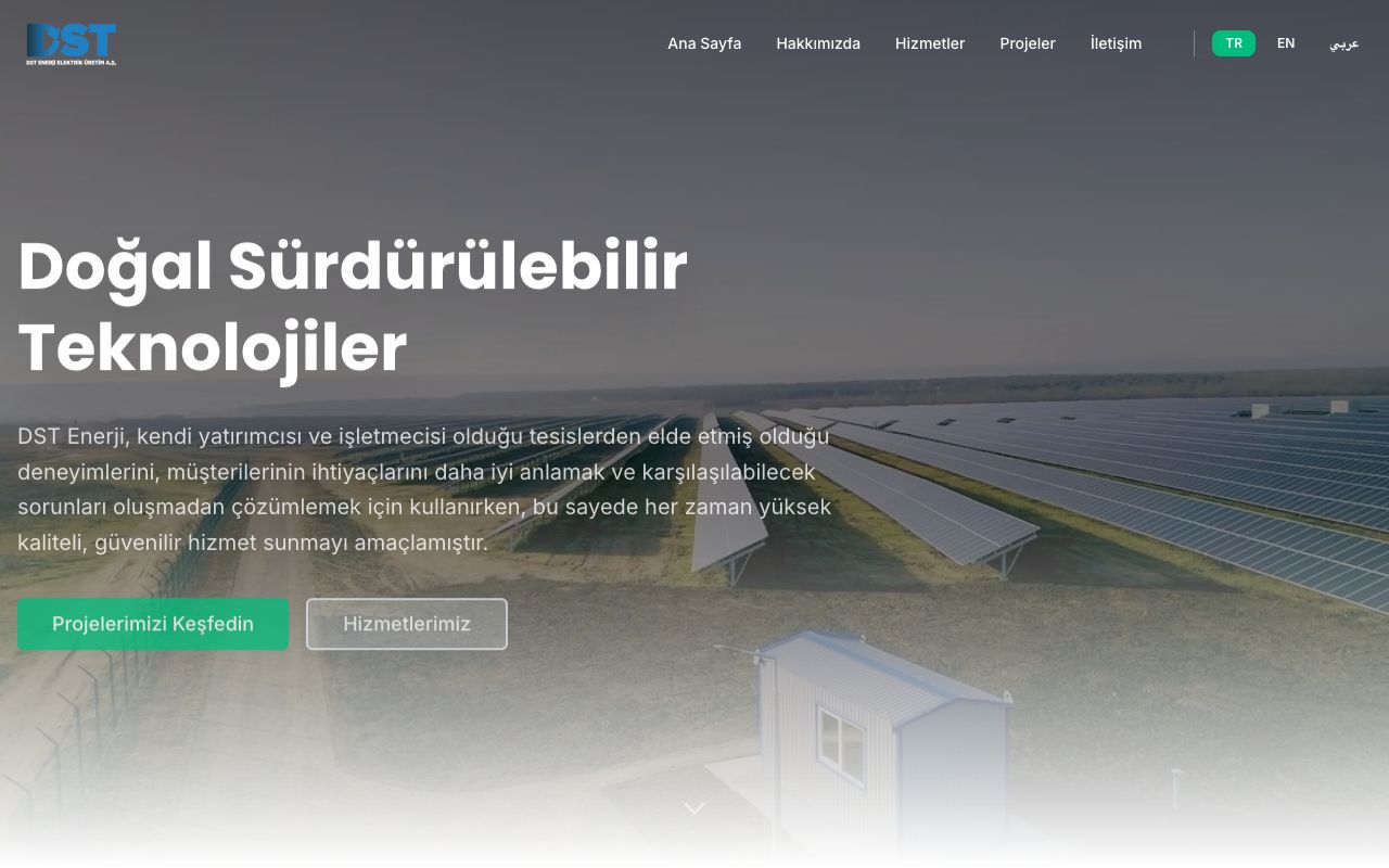 Dst Energy - Vodesoft Proje Referansı
