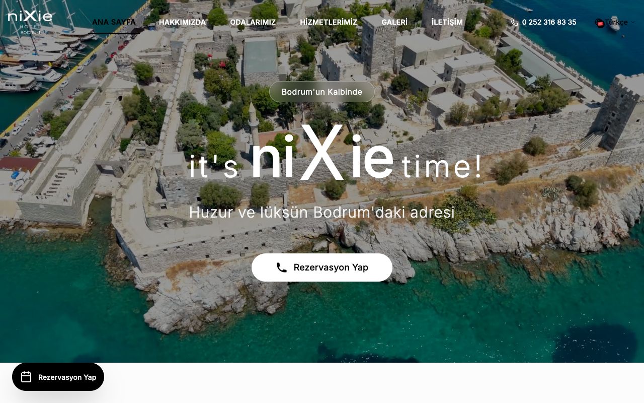 Nixie Hotel - Vodesoft Proje Referansı